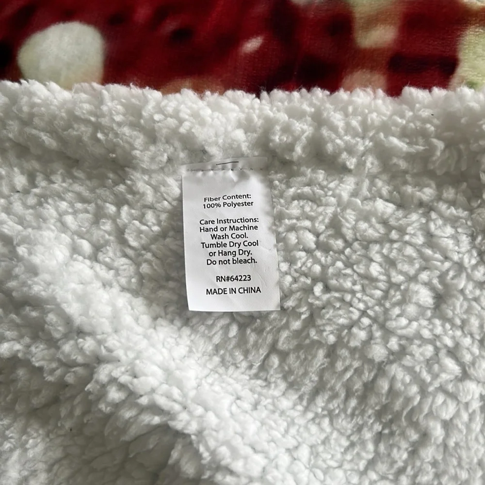 NWOT Xmas Snowman Blanket